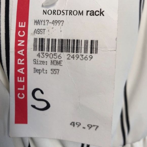 JUST ME STRIPED DRESS SIZE S NEW - Picture 6 of 8